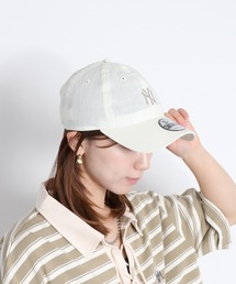 NEW ERA（ニューエラ）の「9TWENTY COTTONLINEN ニューヨーク・ヤンキース オフアイボリー（キャップ）」