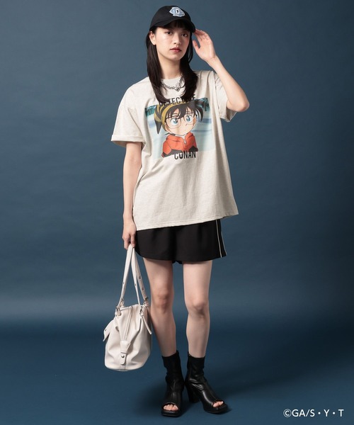 PAGEBOY(ページボーイ)の「【名探偵コナン】カギアナロゴキャップ(キャップ・レディース・レッド/ブラック/オフホワイト・FREE)」の10枚目の写真