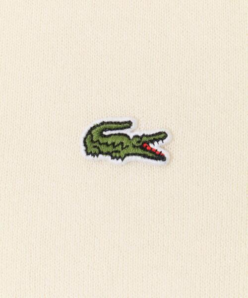 LACOSTE(ラコステ)の「LACOSTE ラメニットポロシャツ(ニット/セーター・レディース・グリーン/ピンク/アイボリー・36)」の5枚目の写真