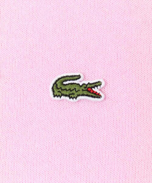 LACOSTE(ラコステ)の「LACOSTE ラメニットポロシャツ(ニット/セーター・レディース・グリーン/ピンク/アイボリー・36)」の13枚目の写真