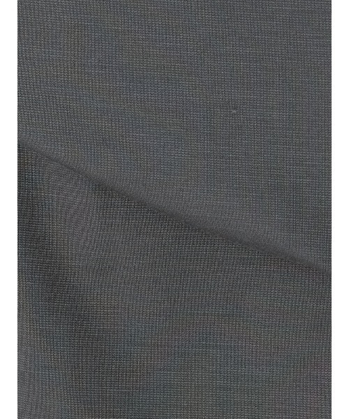 SUIT SQUARE(スーツスクエア)の「バックフレアTシャツ/半袖/ウォッシャブル/接触冷感/レーヨンストレッチポンチ(Tシャツ/カットソー・レディース・グレー/サックスブルー/ホワイト・FREE)」の21枚目の写真