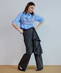 Pocket Belt Double Cross Pants / ポケットベルトダブルクロスパンツ