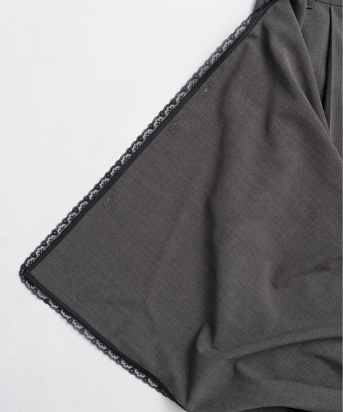 MAISON SPECIAL(メゾンスペシャル)の「Wrap Drape Skirt Pants/ラップドレープスカートパンツ(その他パンツ・レディース・ブラック/グレー・36/38)」の18枚目の写真