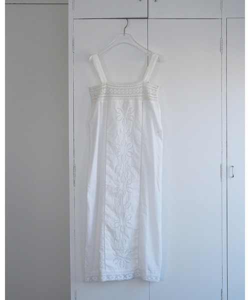 anuke(アンヌーク)の「Patchwork Lace Onepiece(ワンピース・レディース・ホワイト/ブラック・36inch/38inch)」の11枚目の写真