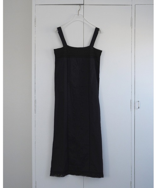 anuke(アンヌーク)の「Patchwork Lace Onepiece(ワンピース・レディース・ホワイト/ブラック・36inch/38inch)」の10枚目の写真