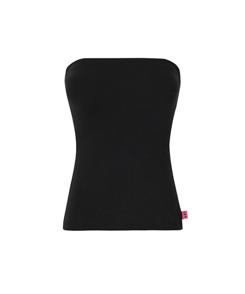 A.R.U(エイアールユー)の「LINE TUBE TOP(Tシャツ/カットソー・レディース・アイボリー/イエロー/エメラルドブルー/ピンク/ブラック・SMALL/MEDIUM)」の2枚目の写真