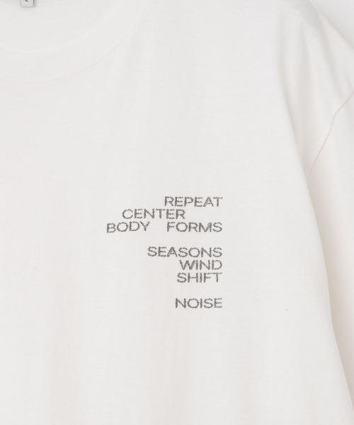 Millo Archive（ミロ アーカイブ）の「リフィットタイポTシャツ[ホワイト]（Tシャツ/カットソー・メンズ・その他・MEDIUM/LARGE/X-LARGE）」の3枚目の写真