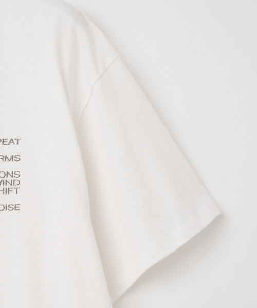 Millo Archive（ミロ アーカイブ）の「リフィットタイポTシャツ[ホワイト]（Tシャツ/カットソー・メンズ・その他・MEDIUM/LARGE/X-LARGE）」の4枚目の写真