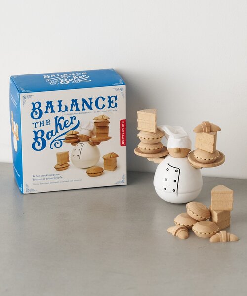 BIRTHDAY BAR(バースデイバー)の「【KIKKERLAND】BALANCE THE BAKER バランスゲーム(おもちゃ・レディース・ホワイト・0)」の2枚目の写真