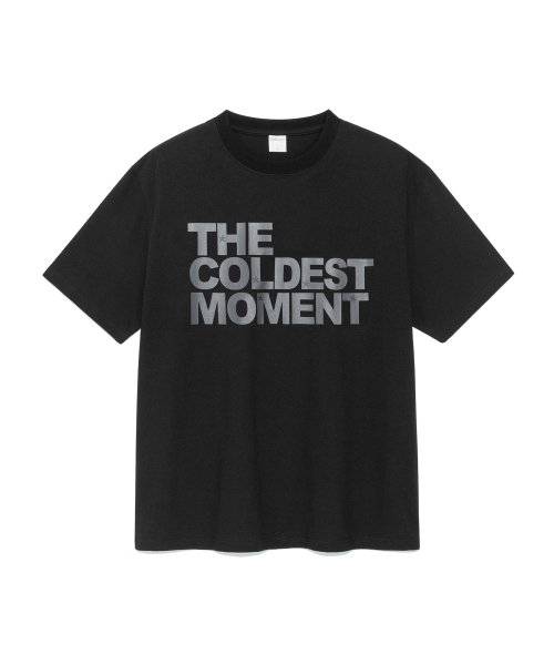 THECOLDESTMOMENT(ザコールデストモーメント)の「TCM logo type T (black)(Tシャツ/カットソー・レディース・その他・SMALL/MEDIUM/LARGE)」の1枚目の写真