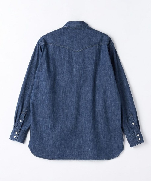 BRITISH MADE(ブリティッシュメイド)の「デニムシャツ/リバプール(MEN)(シャツ/ブラウス・メンズ・ブルー・SMALL/MEDIUM/LARGE)」の3枚目の写真