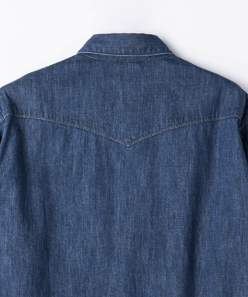BRITISH MADE(ブリティッシュメイド)の「デニムシャツ/リバプール(MEN)(シャツ/ブラウス・メンズ・ブルー・SMALL/MEDIUM/LARGE)」の8枚目の写真
