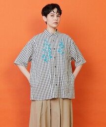 FRAPBOIS（フラボア）の「ボタニーチェックシャツ（シャツ/ブラウス）」