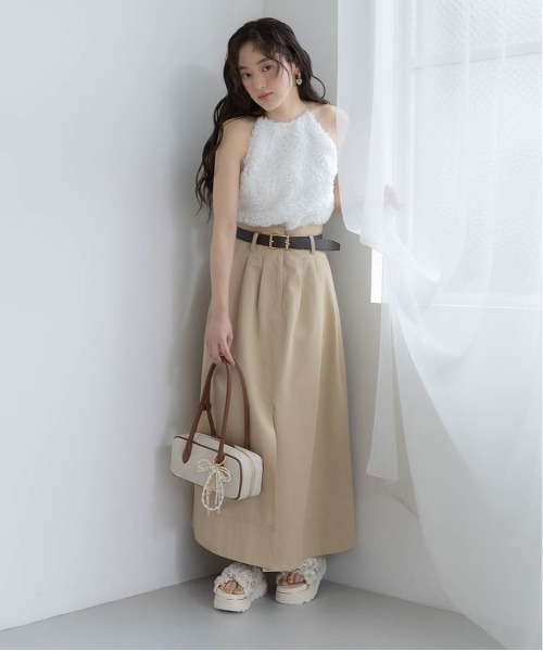 RANDA(ランダ)の「【Lemon Collection】レモンプリントシャーリングベルトサンダル(サンダル・レディース・ピンク/アイボリー・LL/L/M/S)」の7枚目の写真