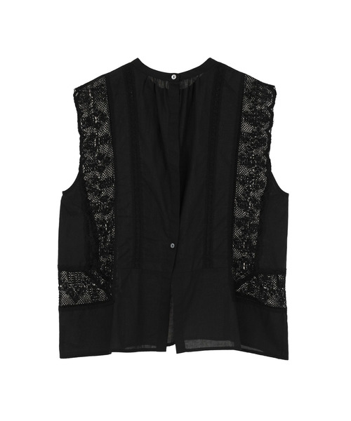 normment(ノーメント)の「【WEB限定】<normment(ノーメント)> “MANNY LACE”ノースリーブブラウス(シャツ/ブラウス・レディース・ブラック系その他3・FREE)」の11枚目の写真