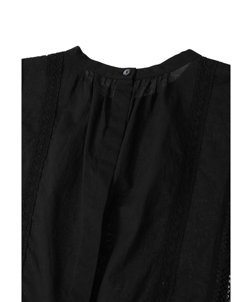 normment(ノーメント)の「【WEB限定】<normment(ノーメント)> “MANNY LACE”ノースリーブブラウス(シャツ/ブラウス・レディース・ブラック系その他3・FREE)」の13枚目の写真