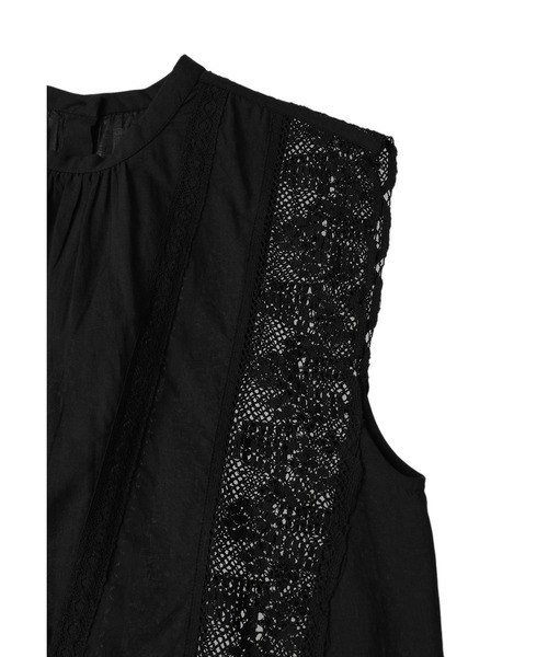 normment(ノーメント)の「【WEB限定】<normment(ノーメント)> “MANNY LACE”ノースリーブブラウス(シャツ/ブラウス・レディース・ブラック系その他3・FREE)」の14枚目の写真