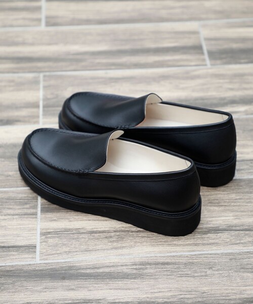 foot the coacher（フットザコーチャー）の「【foot the coacher / フットザコーチャー】FAT LOAFER（ローファー・メンズ・ブラック・25.0cm/26.0cm/27.0cm）」の3枚目の写真