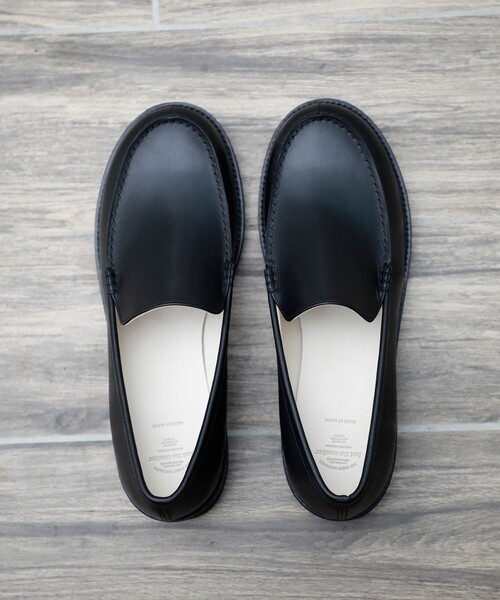foot the coacher（フットザコーチャー）の「【foot the coacher / フットザコーチャー】FAT LOAFER（ローファー・メンズ・ブラック・25.0cm/26.0cm/27.0cm）」の4枚目の写真