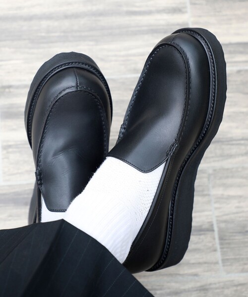 foot the coacher（フットザコーチャー）の「【foot the coacher / フットザコーチャー】FAT LOAFER（ローファー・メンズ・ブラック・25.0cm/26.0cm/27.0cm）」の10枚目の写真