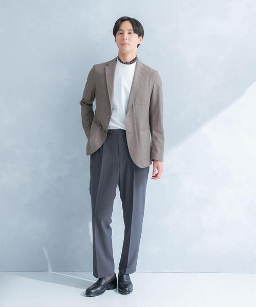 URBAN RESEARCH DOORS（アーバンリサーチドアーズ）の「LIFE STYLE TAILOR　ライトメッシュイージージャケット（その他アウター・メンズ・ベージュ/ネイビー・SMALL/MEDIUM/X-LARGE/LARGE）」の5枚目の写真
