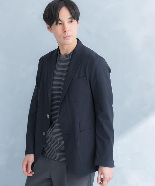 URBAN RESEARCH DOORS（アーバンリサーチドアーズ）の「LIFE STYLE TAILOR　ライトメッシュイージージャケット（その他アウター・メンズ・ベージュ/ネイビー・SMALL/MEDIUM/X-LARGE/LARGE）」の10枚目の写真