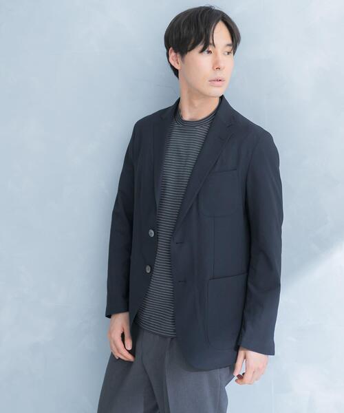 URBAN RESEARCH DOORS（アーバンリサーチドアーズ）の「LIFE STYLE TAILOR　ライトメッシュイージージャケット（その他アウター・メンズ・ベージュ/ネイビー・SMALL/MEDIUM/X-LARGE/LARGE）」の11枚目の写真