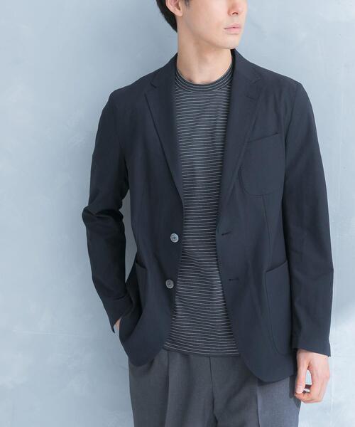 URBAN RESEARCH DOORS（アーバンリサーチドアーズ）の「LIFE STYLE TAILOR　ライトメッシュイージージャケット（その他アウター・メンズ・ベージュ/ネイビー・SMALL/MEDIUM/X-LARGE/LARGE）」の12枚目の写真