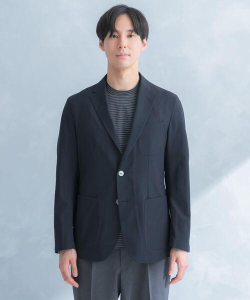 URBAN RESEARCH DOORS（アーバンリサーチドアーズ）の「LIFE STYLE TAILOR　ライトメッシュイージージャケット（その他アウター・メンズ・ベージュ/ネイビー・SMALL/MEDIUM/X-LARGE/LARGE）」の15枚目の写真
