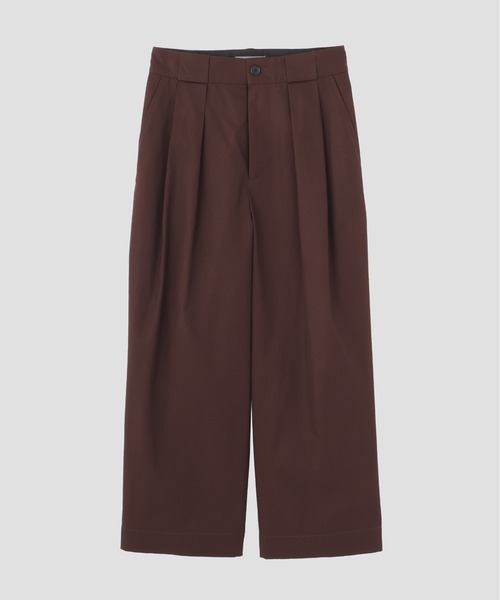 SOFT BRUSHED COTTON TWILL（その他パンツ）｜MARGARET HOWELL