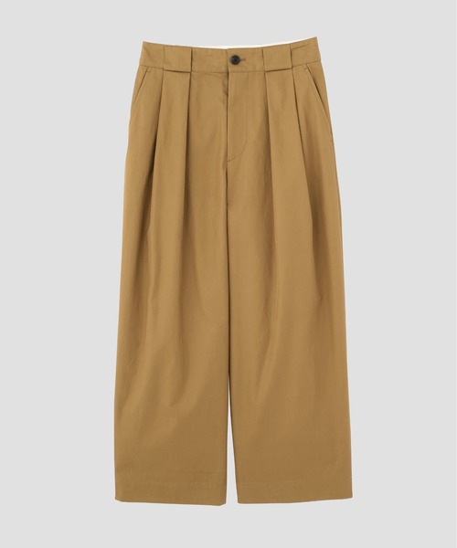 SOFT BRUSHED COTTON TWILL（その他パンツ）｜MARGARET HOWELL