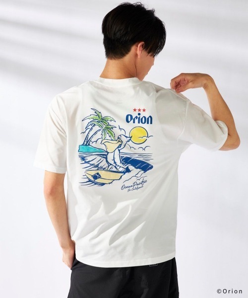 セール】【OP×ORIONコラボ】ORIONペアテックスTシャツ バックプリント