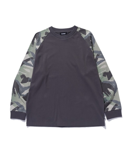 XLARGE(エクストララージ)の「GRADATION CAMO L/S TEE(Tシャツ/カットソー・メンズ・ブルー/チャコール・L/M/XL/S)」の7枚目の写真