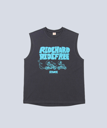 KDH TEAM RIDERS SLEEVELESS TOP (CHARCOAL)
