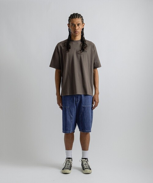 Saturdays NYC(サタデーズ ニューヨークシティ )の「Saturdays Heritage Relaxed SS Tee(Tシャツ/カットソー・メンズ・キナリ/チャコールグレー/イエロー・M/L/XL/S)」の14枚目の写真