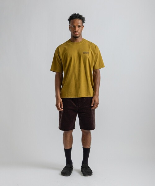 Saturdays NYC(サタデーズ ニューヨークシティ )の「Saturdays Heritage Relaxed SS Tee(Tシャツ/カットソー・メンズ・キナリ/チャコールグレー/イエロー・M/L/XL/S)」の20枚目の写真