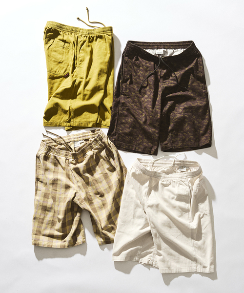 417 EDIFICE(フォーワンセブンエディフィス)の「Gramicci / グラミチ SWELL SHORT SHADOW PLAID(その他パンツ・メンズ・ベージュ・MEDIUM/LARGE/X-LARGE)」の2枚目の写真