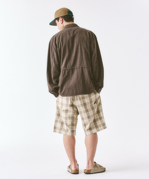 417 EDIFICE(フォーワンセブンエディフィス)の「Gramicci / グラミチ SWELL SHORT SHADOW PLAID(その他パンツ・メンズ・ベージュ・MEDIUM/LARGE/X-LARGE)」の6枚目の写真