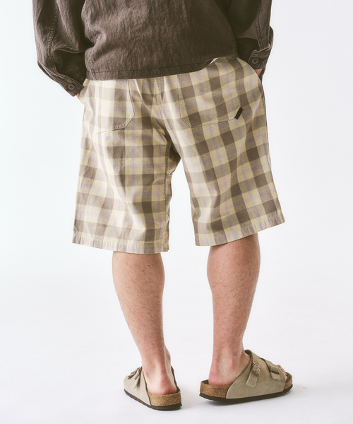 417 EDIFICE(フォーワンセブンエディフィス)の「Gramicci / グラミチ SWELL SHORT SHADOW PLAID(その他パンツ・メンズ・ベージュ・MEDIUM/LARGE/X-LARGE)」の9枚目の写真