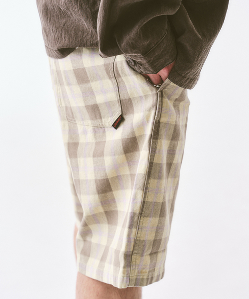 417 EDIFICE(フォーワンセブンエディフィス)の「Gramicci / グラミチ SWELL SHORT SHADOW PLAID(その他パンツ・メンズ・ベージュ・MEDIUM/LARGE/X-LARGE)」の10枚目の写真
