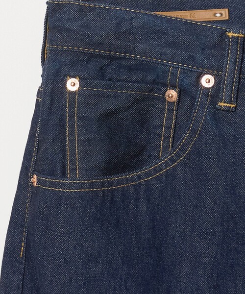 SCYE BASICS（サイベーシックス）の「＜SCYE BASICS＞ バギー デニムパンツ（デニムパンツ・メンズ・ネイビー・31inch/29inch/30inch）」の4枚目の写真