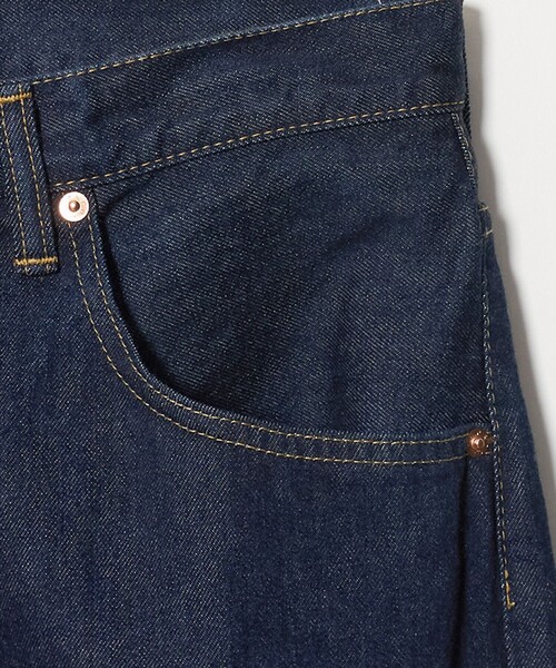 SCYE BASICS（サイベーシックス）の「＜SCYE BASICS＞ バギー デニムパンツ（デニムパンツ・メンズ・ネイビー・31inch/29inch/30inch）」の5枚目の写真