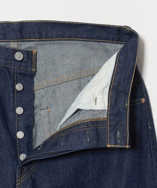 SCYE BASICS（サイベーシックス）の「＜SCYE BASICS＞ バギー デニムパンツ（デニムパンツ・メンズ・ネイビー・31inch/29inch/30inch）」の7枚目の写真
