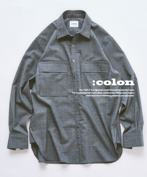 417 EDIFICE(フォーワンセブンエディフィス)の「COLON / コロン 417別注 W-POCKET シャツ TW Tropical(シャツ/ブラウス・メンズ・チャコールグレー・5/3/1)」の17枚目の写真