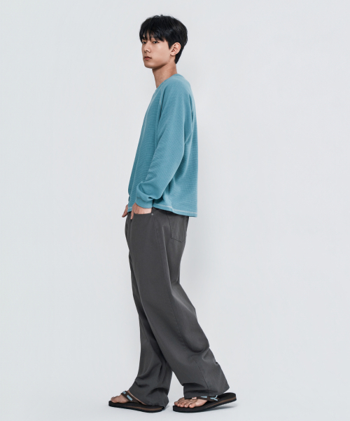 WAAR（ワール）の「M293 チノワイドコットンパンツ_トープ（その他パンツ・メンズ・その他・LARGE/MEDIUM/SMALL）」の14枚目の写真