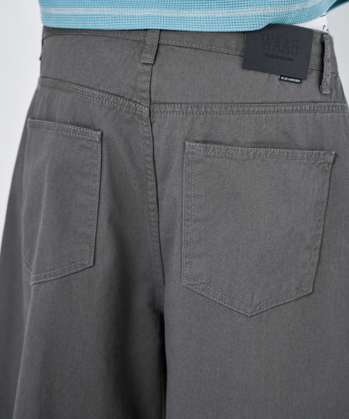 WAAR（ワール）の「M293 チノワイドコットンパンツ_トープ（その他パンツ・メンズ・その他・LARGE/MEDIUM/SMALL）」の10枚目の写真