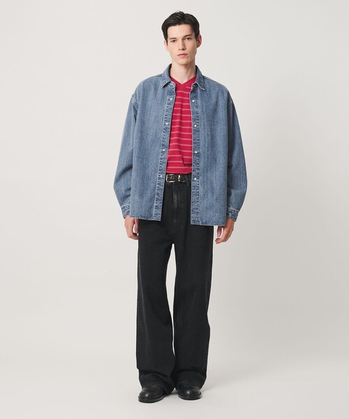 BEAUTY&YOUTH UNITED ARROWS(ビューティーアンドユースユナイテッドアローズ)の「デニム CPO シャツ(シャツ/ブラウス・メンズ・ターコイズブルー・S/M/L/XL)」の13枚目の写真