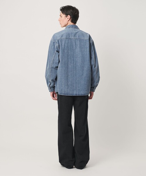BEAUTY&YOUTH UNITED ARROWS(ビューティーアンドユースユナイテッドアローズ)の「デニム CPO シャツ(シャツ/ブラウス・メンズ・ターコイズブルー・S/M/L/XL)」の15枚目の写真
