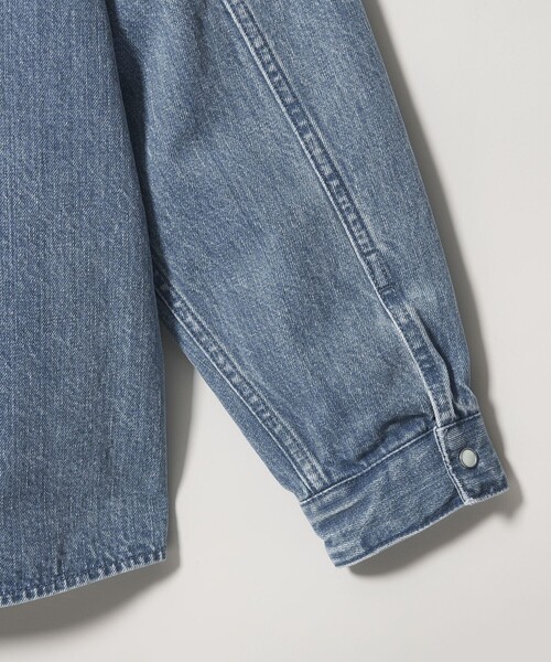 BEAUTY&YOUTH UNITED ARROWS(ビューティーアンドユースユナイテッドアローズ)の「デニム CPO シャツ(シャツ/ブラウス・メンズ・ターコイズブルー・S/M/L/XL)」の19枚目の写真