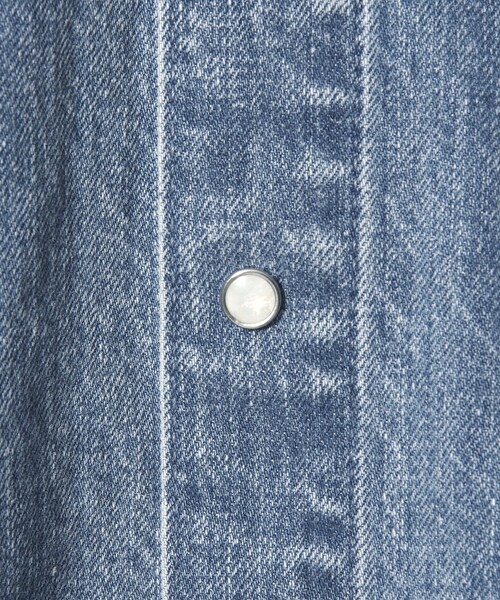 BEAUTY&YOUTH UNITED ARROWS(ビューティーアンドユースユナイテッドアローズ)の「デニム CPO シャツ(シャツ/ブラウス・メンズ・ターコイズブルー・S/M/L/XL)」の21枚目の写真